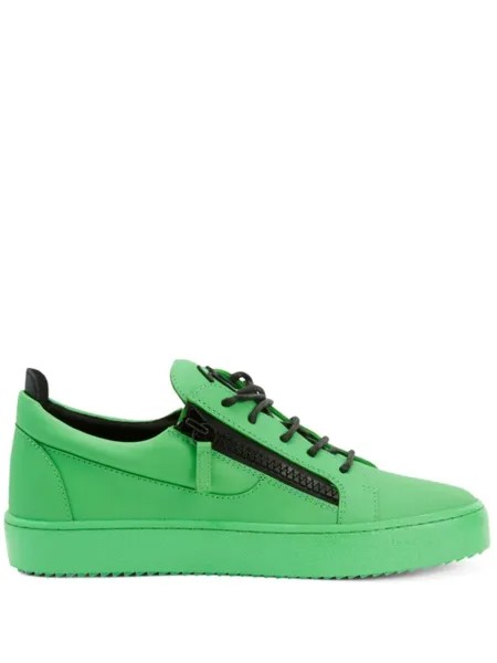 Giuseppe Zanotti кеды Frankie, зеленый