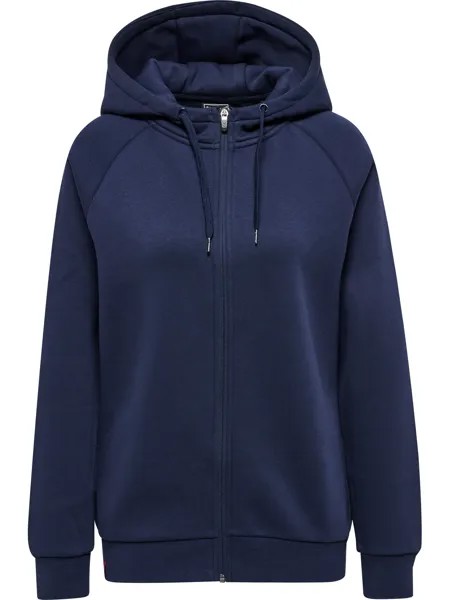 Толстовка Hummel Hoodie Hmlred Heavy Zip Hoodie Woman, морской