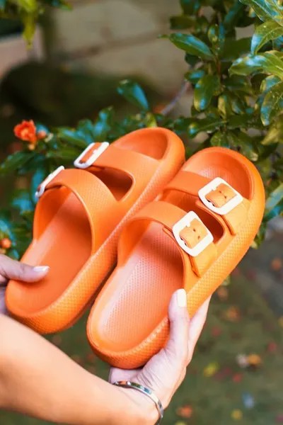Сланцы женские Shoes Bellas 1436 оранжевые 37 EU (доставка из-за рубежа)