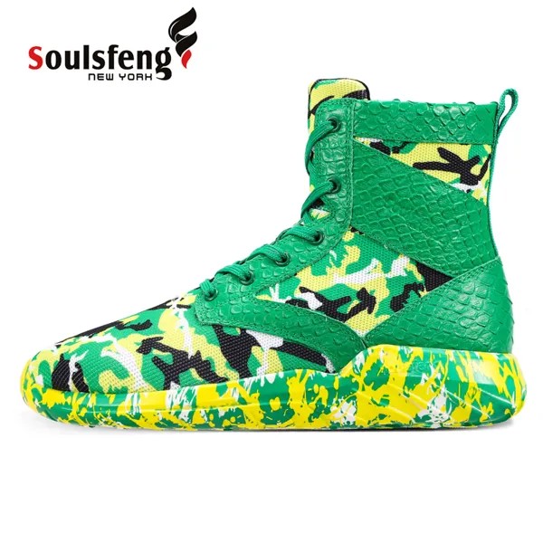 Высокие камуфляжные ботинки Soulsfeng в виде кобры, мужские нескользящие легкие боевые кроссовки, женская кожаная обувь для походов
