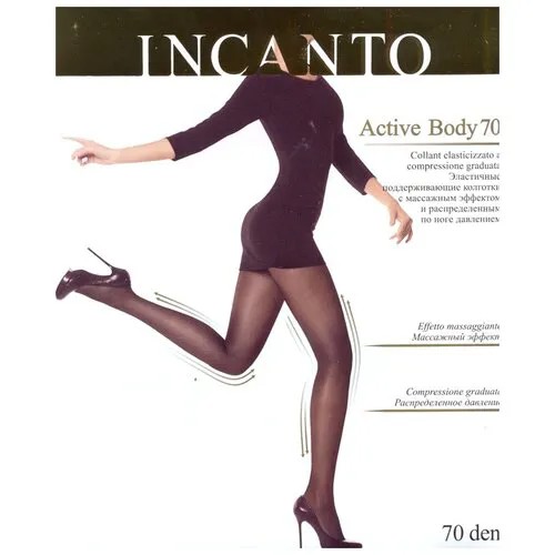 Колготки  Incanto Active Body, 70 den, размер 4, бежевый