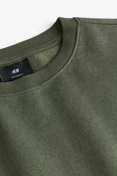 2 толстовки свободного кроя H&M, зеленый