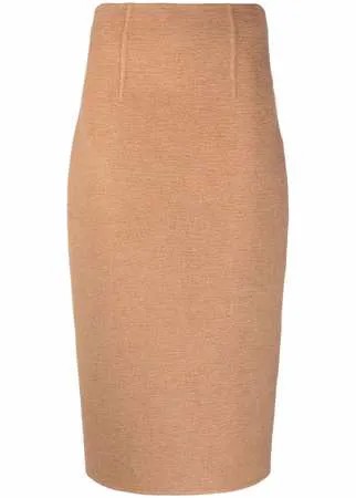 Fendi knitted pencil skirt