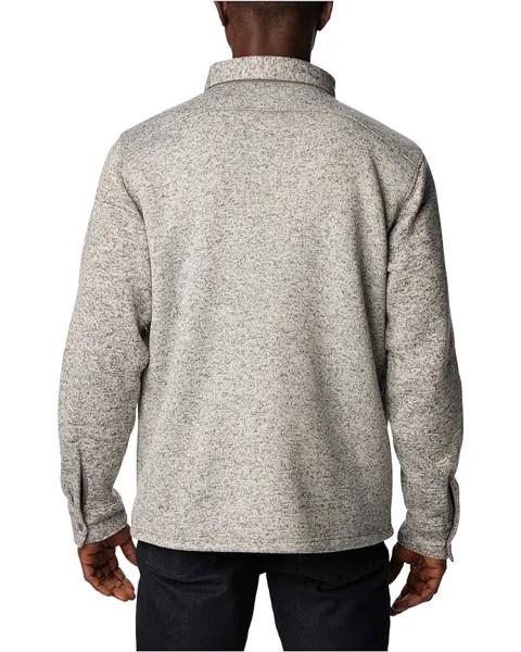 Куртка Columbia Sweater Weather Shirt Jacket, цвет City Grey Heather