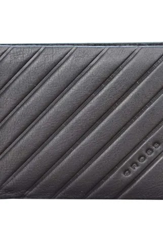 Кошелек Cross Grabado, кожа наппа, чёрный, 11х1х9 см