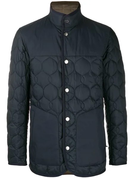 Z Zegna стеганая куртка с высоким воротником