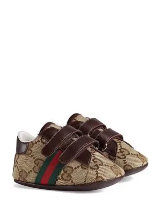 Gucci Kids Baby Original GG sneaker with Web