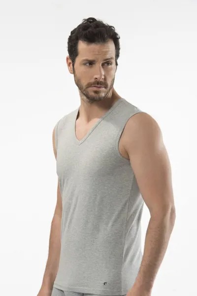 Майка мужская 1304 Cacharel серая 2XL