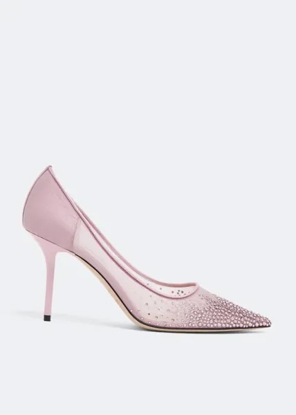Туфли JIMMY CHOO Love 85 pumps, розовый