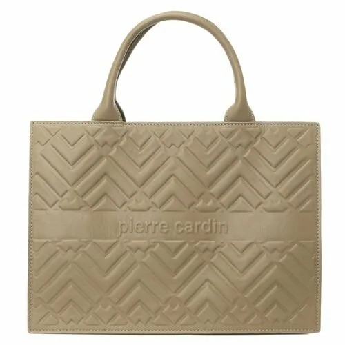 Сумка тоут Pierre Cardin, бежевый