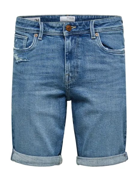 Тканевые шорты SELECTED HOMME SLHALEX 21407 LB slim, синий