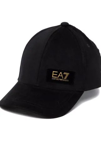 Ea7 Emporio Armani бейсболка с нашивкой-логотипом