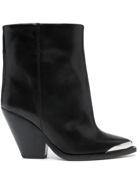 ISABEL MARANT ботильоны на шнуровке, черный