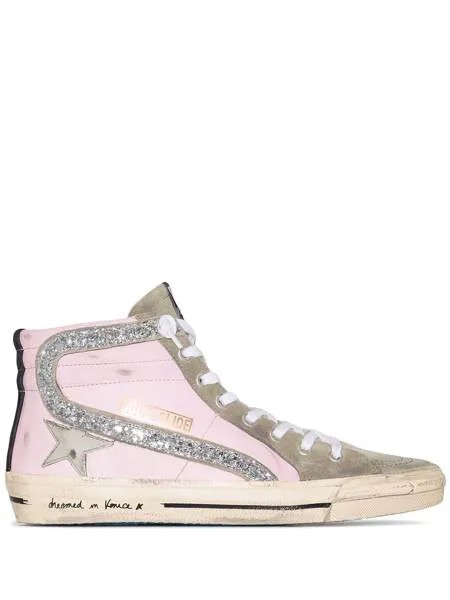 Golden Goose Slide high-top sneakers