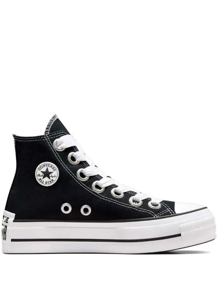 Кроссовки Converse Lift Platform Sketch, черный