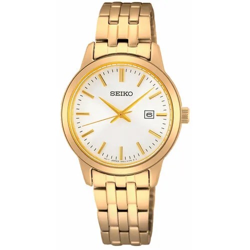 Наручные часы SEIKO SUR412P1, золотой