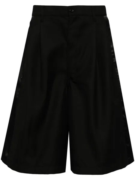 Comme Des Garçons Shirt шорты со складками, черный