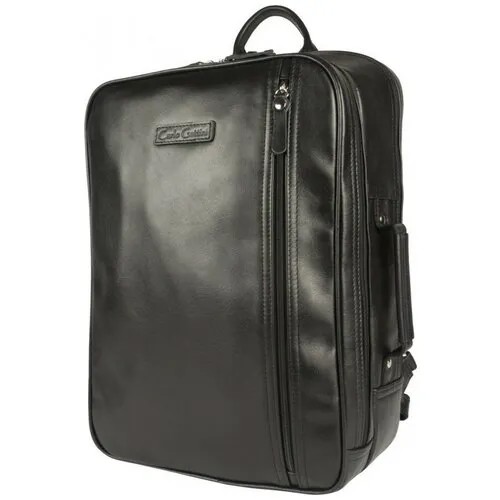 Кожаный рюкзак Carlo Gattini Vivaro 3075-01 Черный Black