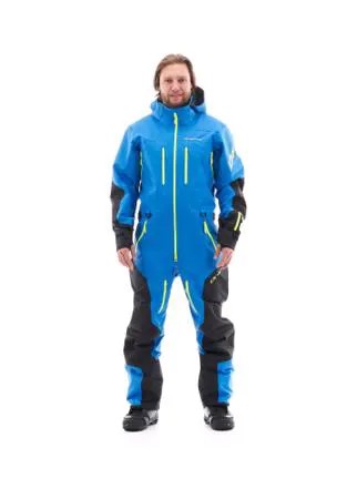 Комбинезон Dragonfly SuperLight 3L MAN, размер XL, голубой, черный