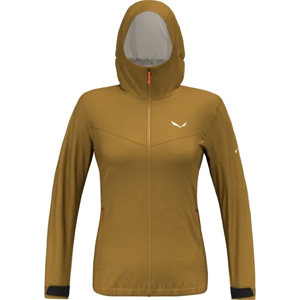 Женская куртка Puez Aqua 4 Ptx 2,5 л Salewa, коричневый