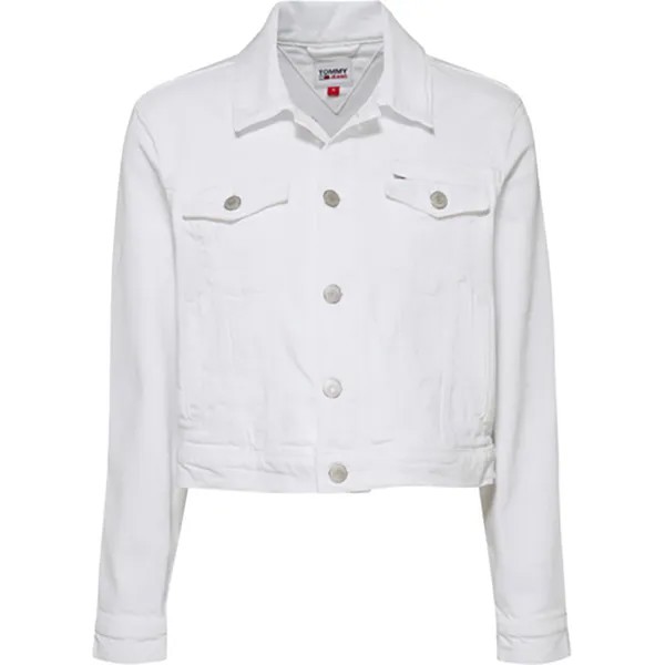 Куртка Tommy Jeans Izzie Slim Bg0196 Denim, белый
