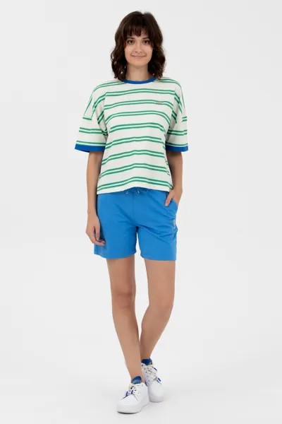 Шорты женские U.S. POLO Assn. G082SZ0OS-000-1567045-DOTIH23 синие XL