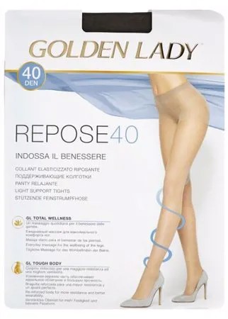 Колготки Golden Lady Repose 40 den, размер 2-S, fumo (серый)