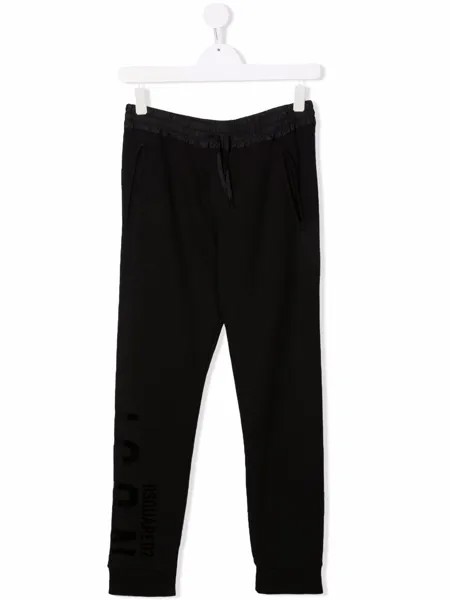 Dsquared2 Kids спортивные брюки кроя слим