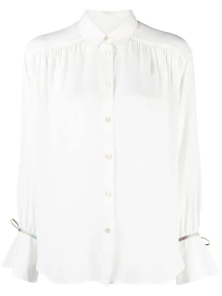 PS Paul Smith рубашка с длинными рукавами, белый