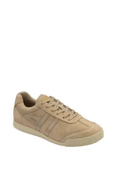 Кроссовки 'Harrier Mirror' Suede Lace-Up Trainers Gola, бежевый