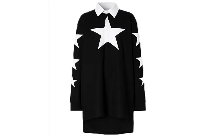 Burberry женское платье с длинными рукавами, цвет Black