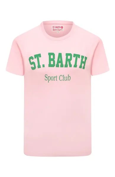 Хлопковые футболка MC2 Saint Barth