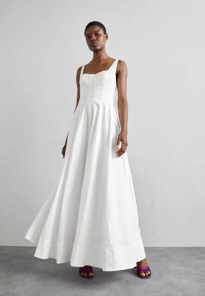 Вечернее платье Wells Dress STAUD, белый
