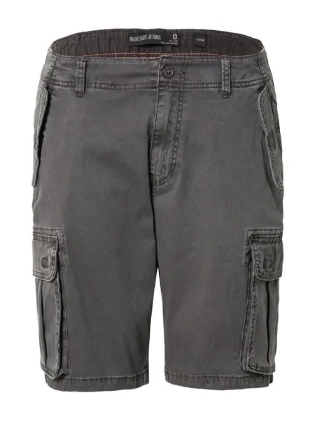 Обычные брюки-карго INDICODE JEANS Sully, пестрый черный
