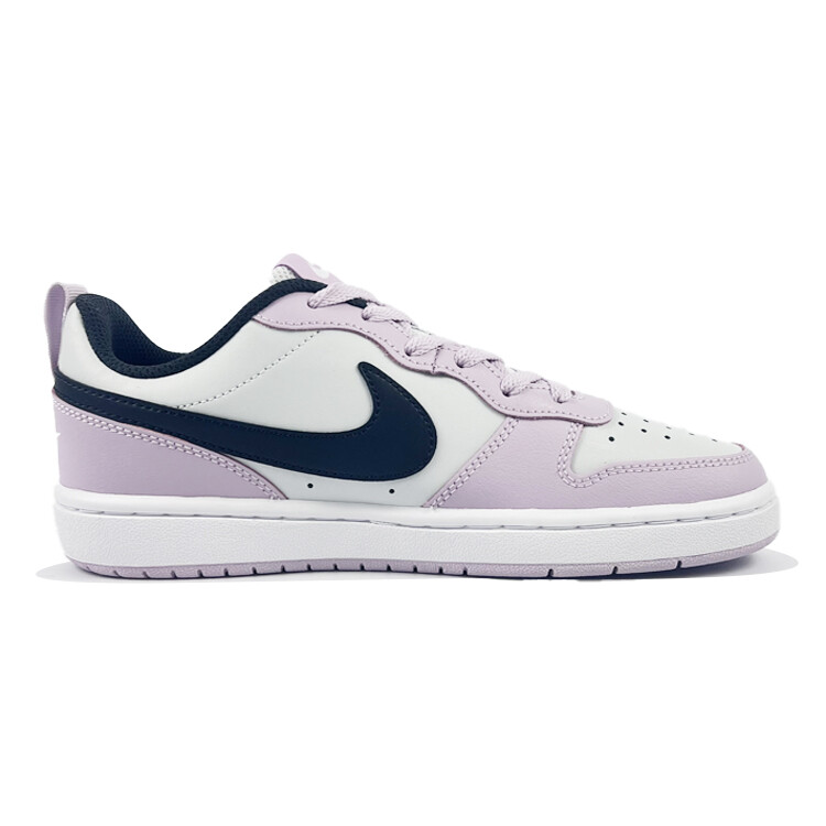 Кроссовки Nike Court Borough Skateboarding Shoes Women's Low-top White/Bright Concord/True Red/Black, красный