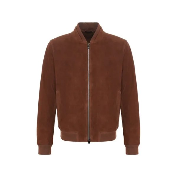 Замшевый бомбер Corneliani