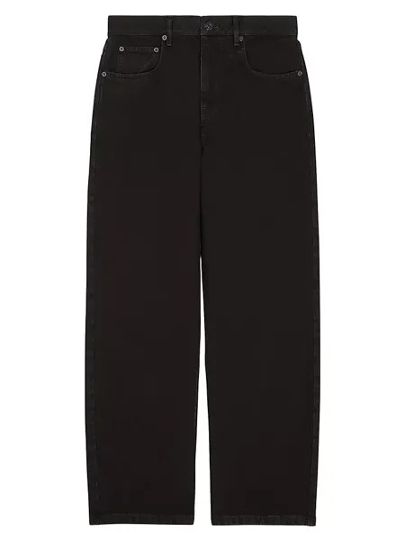 Большие джинсы Balenciaga, черный
