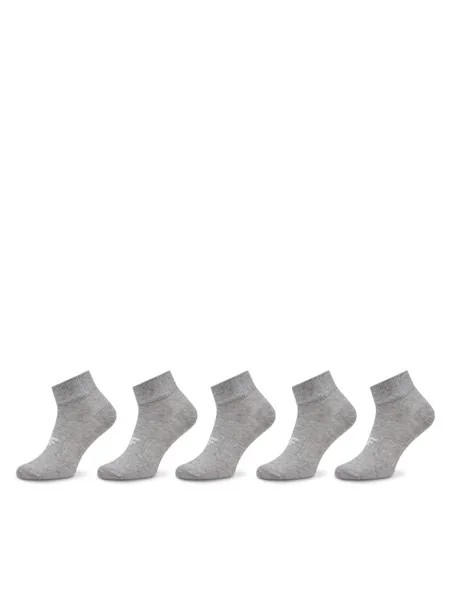 Комплект из 5 женских низких носков 4F, серый