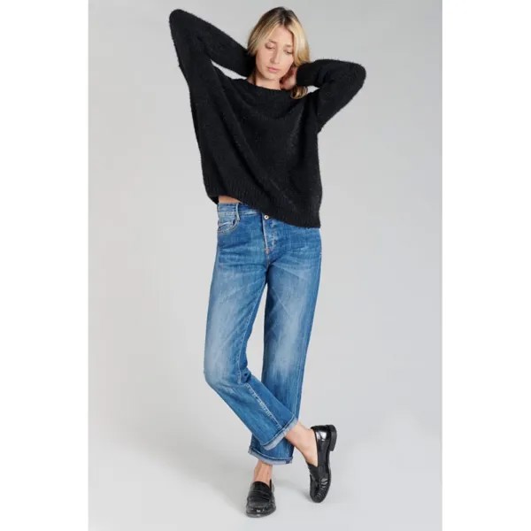 Свитер Le Temps Des Cerises Daisy Round Neck, черный