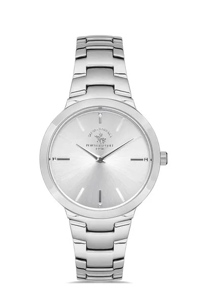 Наручные часы женские Santa Barbara Polo & Racquet Club SB.1.10244-1 серебристые