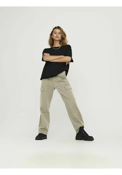 Брюки карго VERO MODA HOSEN & SHORTS Vero Moda, серебристый
