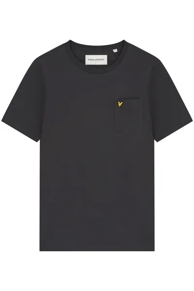 Футболка Lyle & Scott, антрацит
