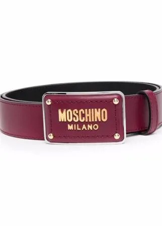 Moschino ремень с пряжкой-логотипом