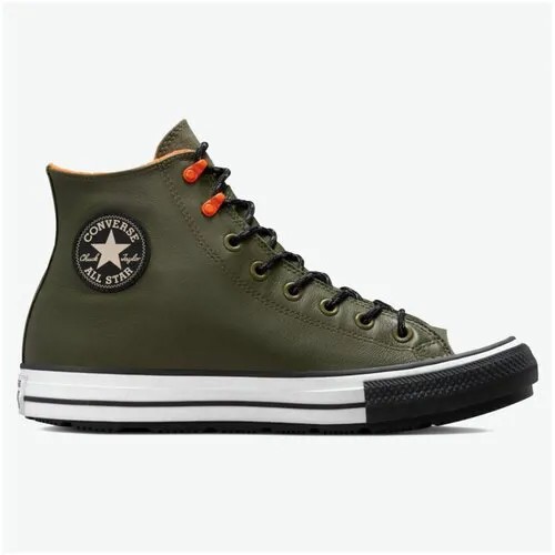 Кеды Converse Cold Fusion Chuck Taylor All Star Winter 172133 кожаные высокие зеленые (37)