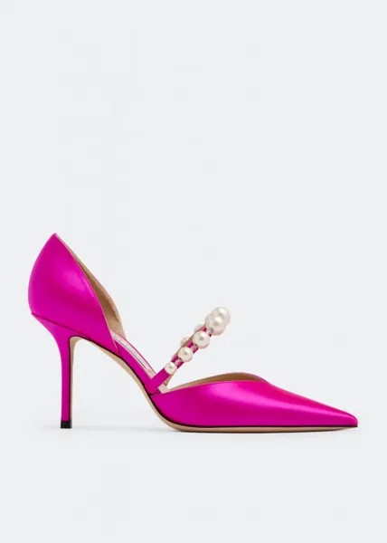 Туфли JIMMY CHOO Aurelie 85 pumps, розовый