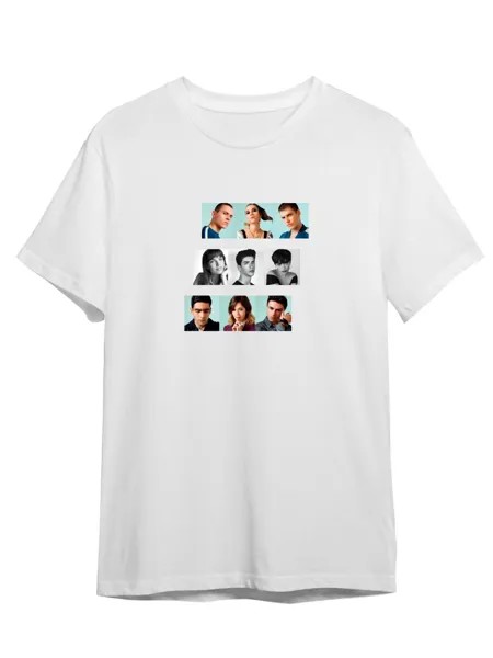 Футболка унисекс Каждому Своё Элита/Elite/Сериал SREL11 белая 2XL