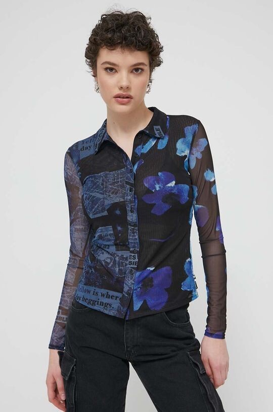 НОВОСТИ рубашка Desigual, темно-синий