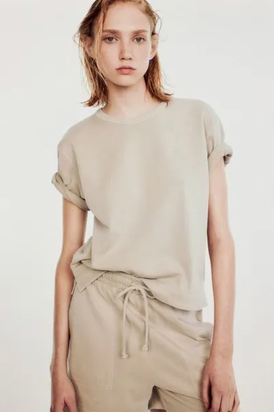 Спортивные шорты H&M, бежевый