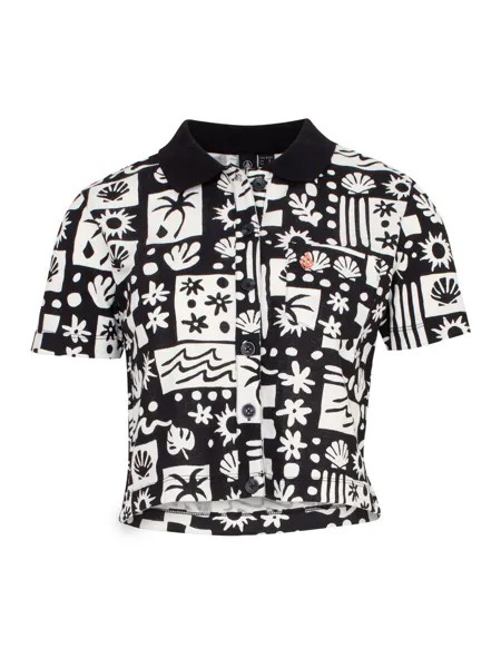 Поло Volcom SUNNY WILD, черный