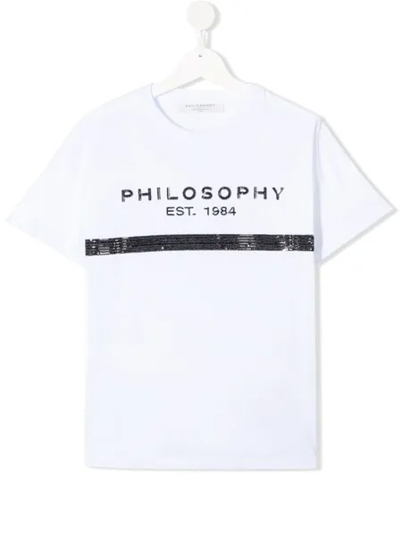 Philosophy Di Lorenzo Serafini Kids футболка с логотипом